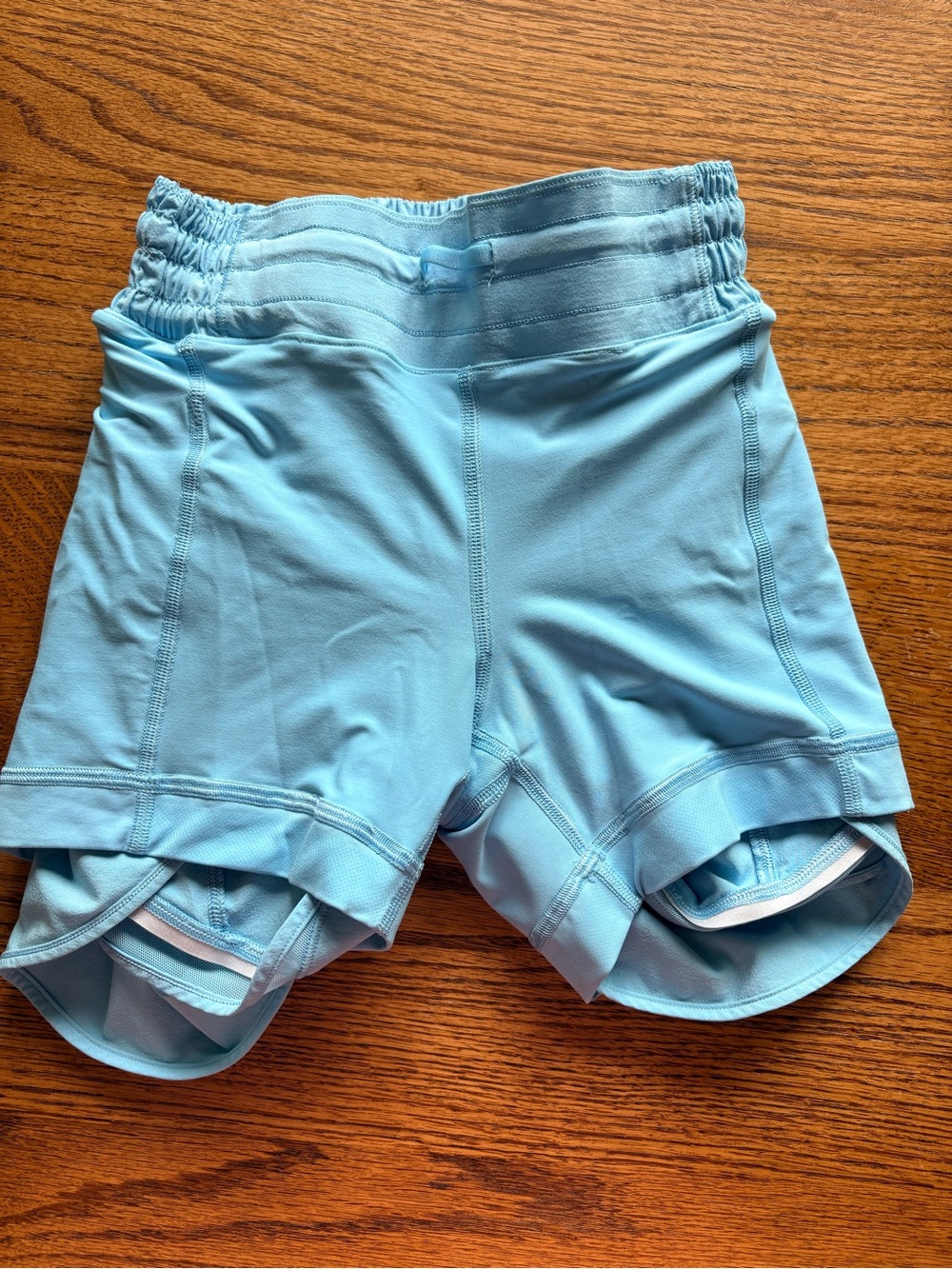 Lululemon Light Blue Women's Hotty Hot skort- size 0 - Picture 11 of 16